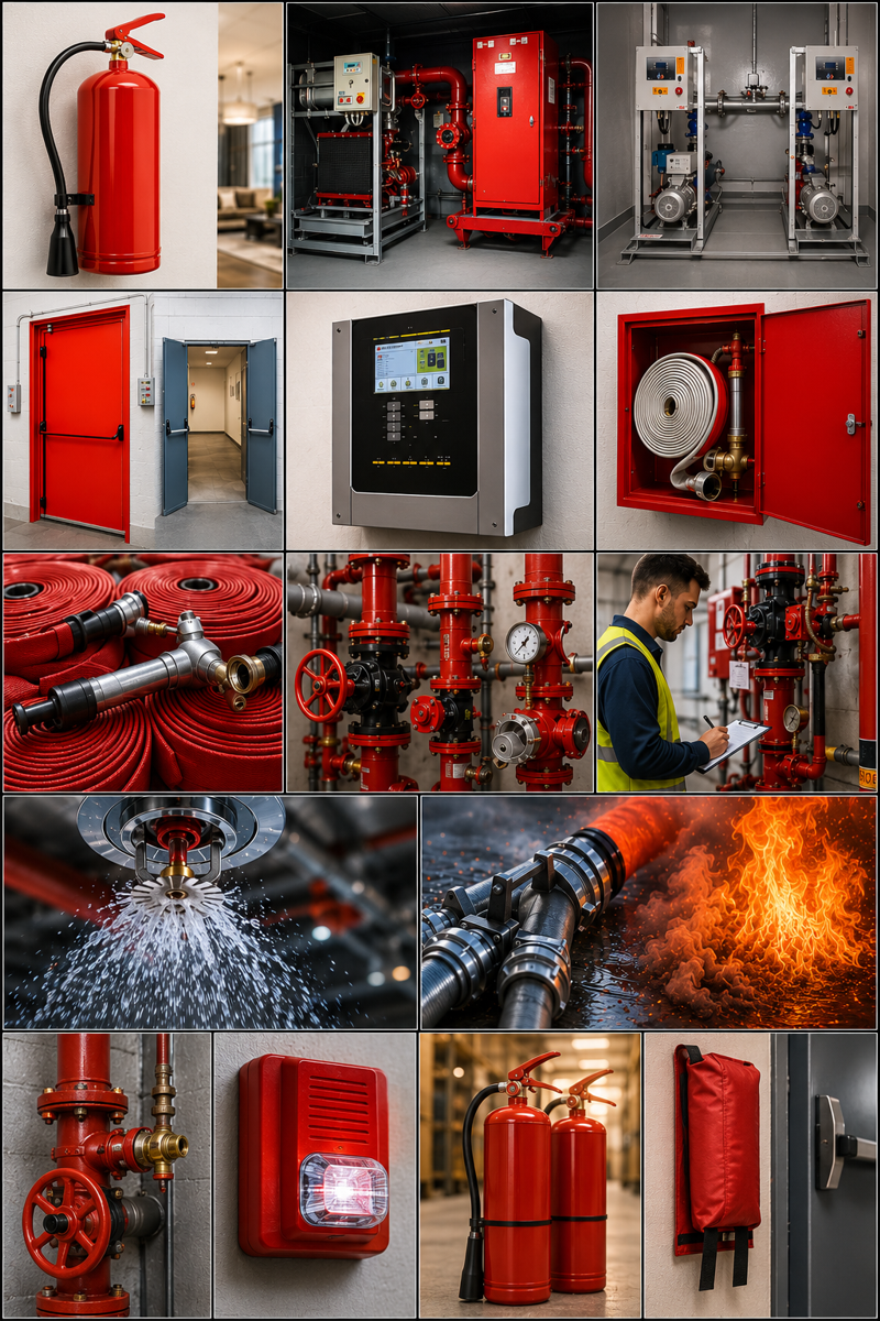 Team Firetec al lavoro